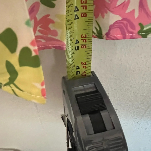 Tuckernuck Fiora Pleat Bright Floral Square Neck Midi Spring Easter Dress Size 8 - Picture 10 of 11